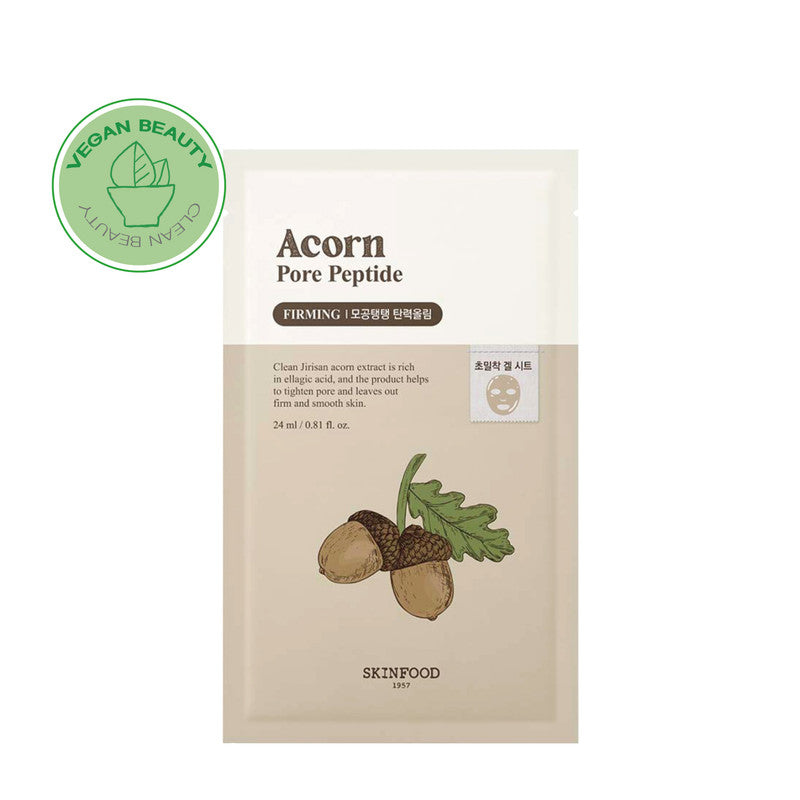(Mhark) SKINFOOD Acorn Pore Peptide Mask 30ml - DODOSKIN