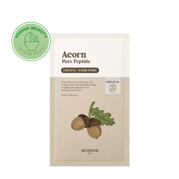(Mhark) SKINFOOD Acorn Pore Peptide Mask 30ml - DODOSKIN