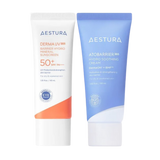 AESTURA Derma UV365 Barrier Mineral Sunscreen SPF50+ PA++++ 40ml + Atobarrier 365 Hydro Soothing Cream 60ml Special Set
