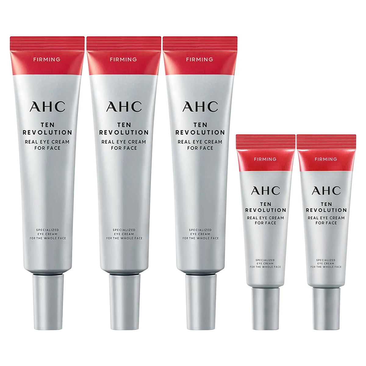 AHC Ten Revolution Real Eye Cream For Face 35ml x 3ea + 7ml x 2ea