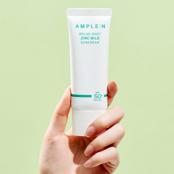 [Expiration imminen] AMPLE:N Solar Shot Zinc Mild Suncream SPF50+ PA++++ 40ml