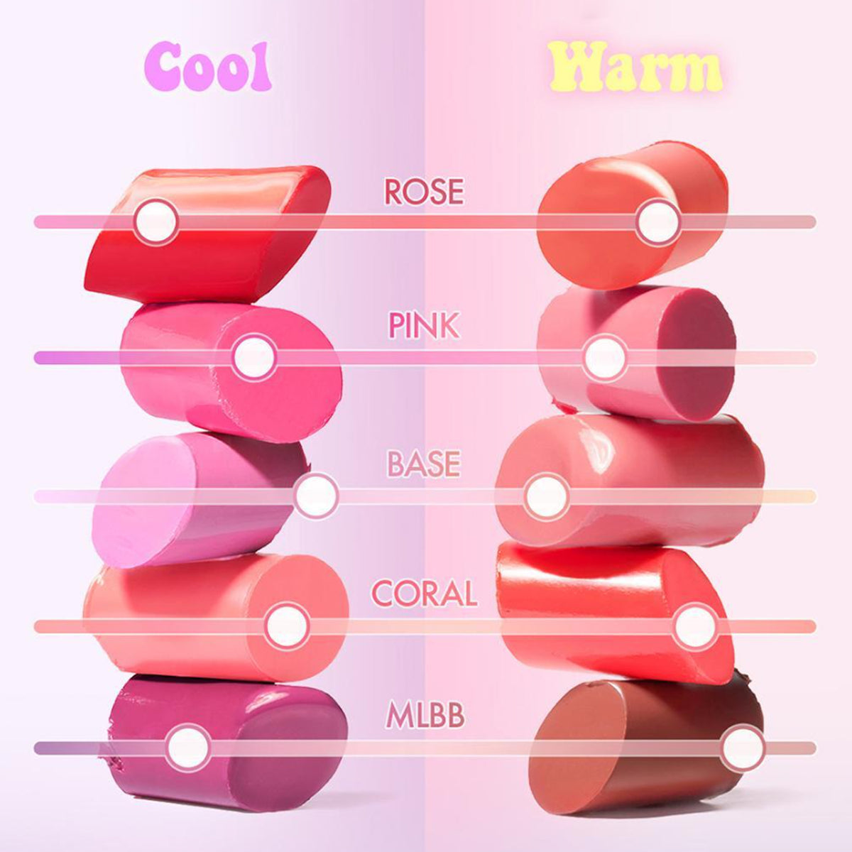 AMUSE Fondue Balm 3.2g 10 colors