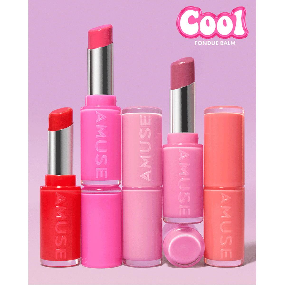 AMUSE Fondue Balm 3.2g 10 colors