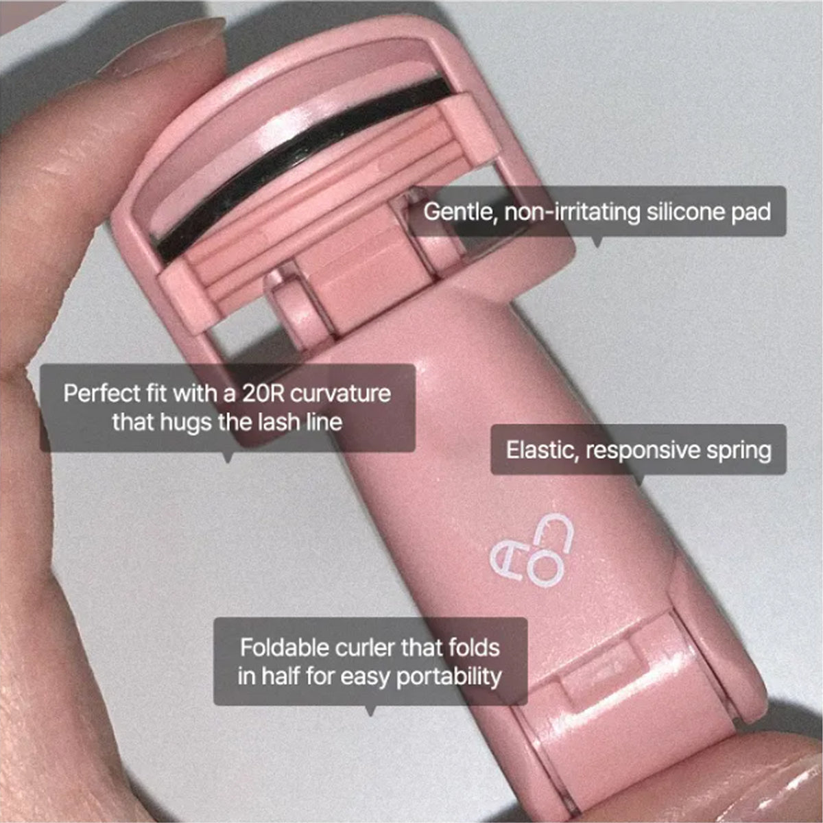 AOU Foldable Eyelash Curler