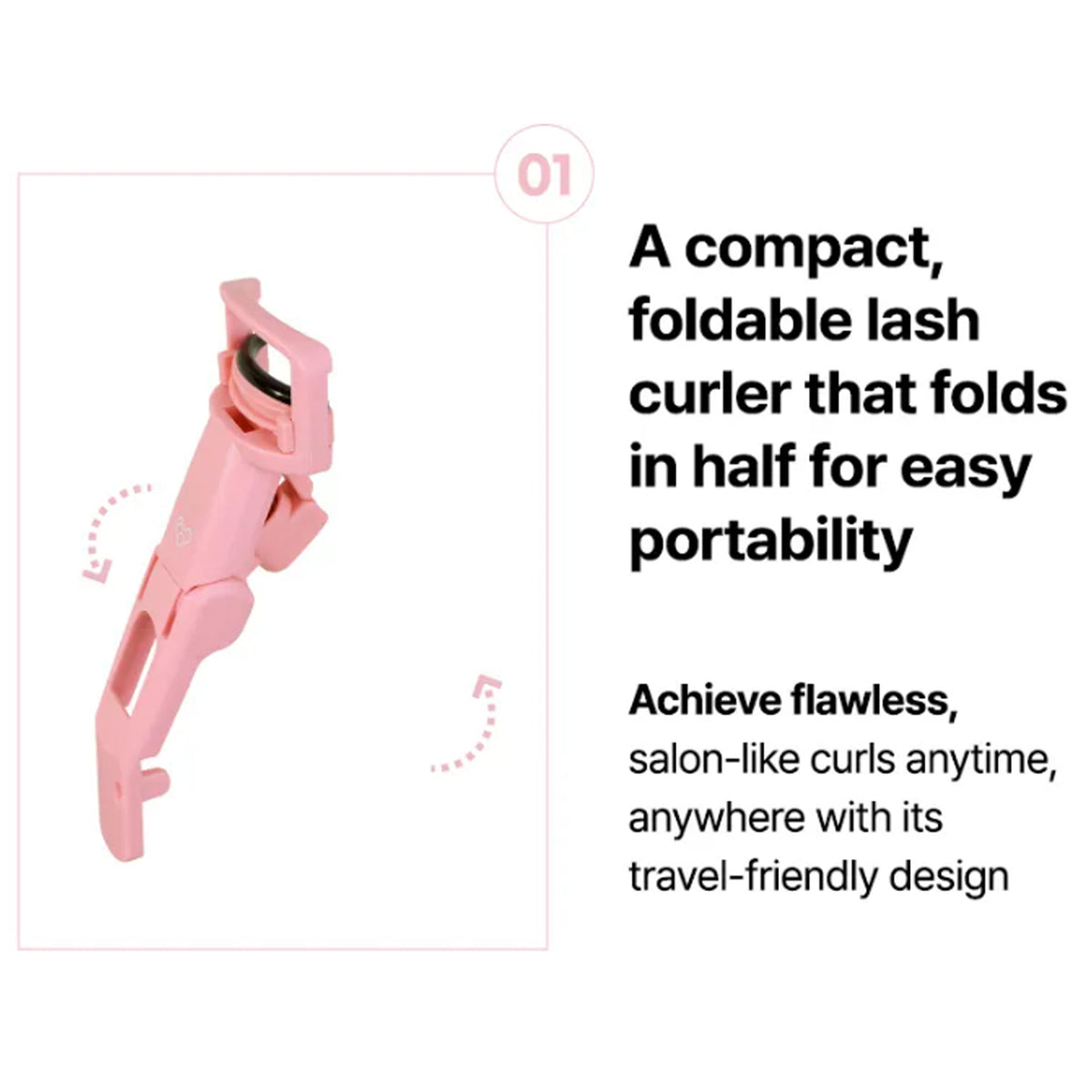 AOU Foldable Eyelash Curler