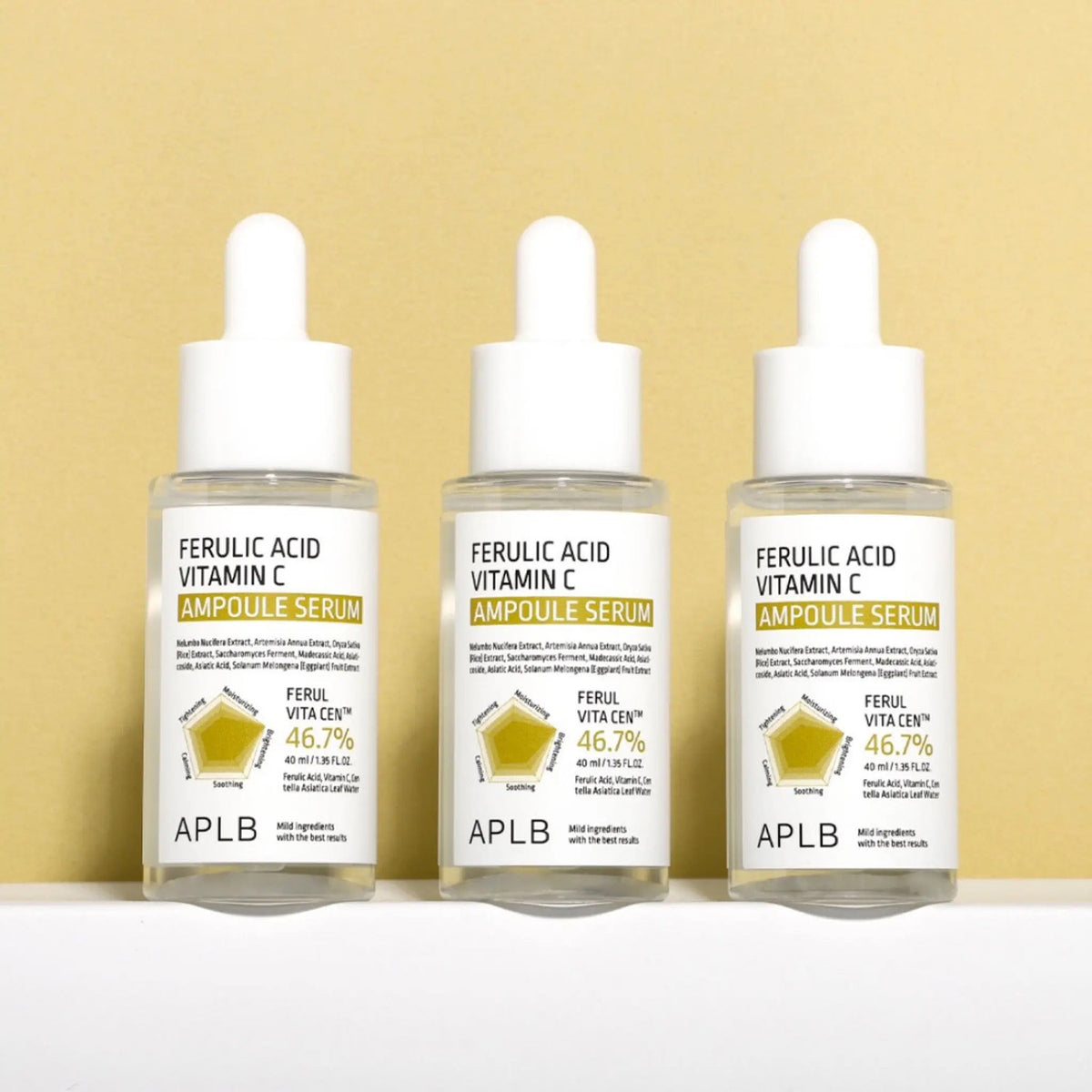 APLB ácido ferúlico Vitamina C Ampoule Suero 40 ml