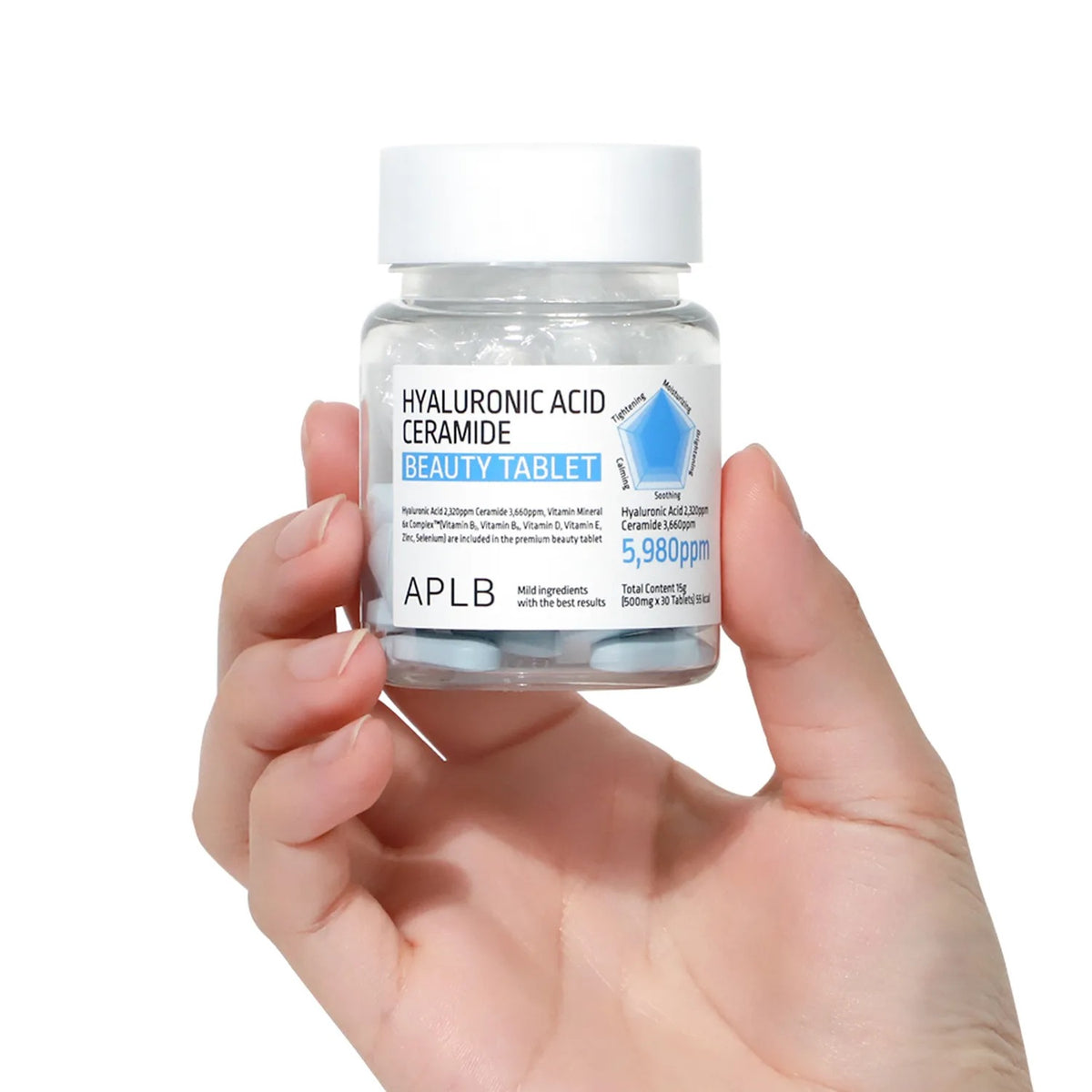 APLB Hyaluronic Acid Ceramide Beauty Tablet 15g 30 tablets