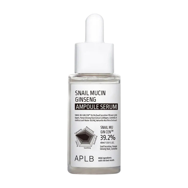 APLB Snail Mucin Ginseng Ampoule Serum 40ml