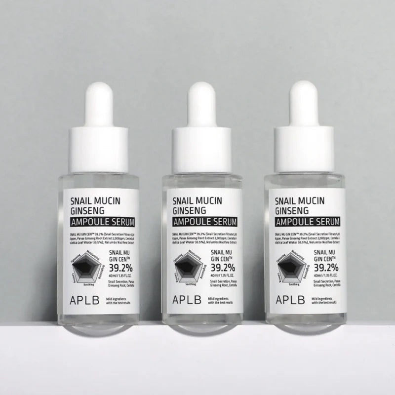 APLB Snail Mucin Ginseng Ampoule Serum 40ml