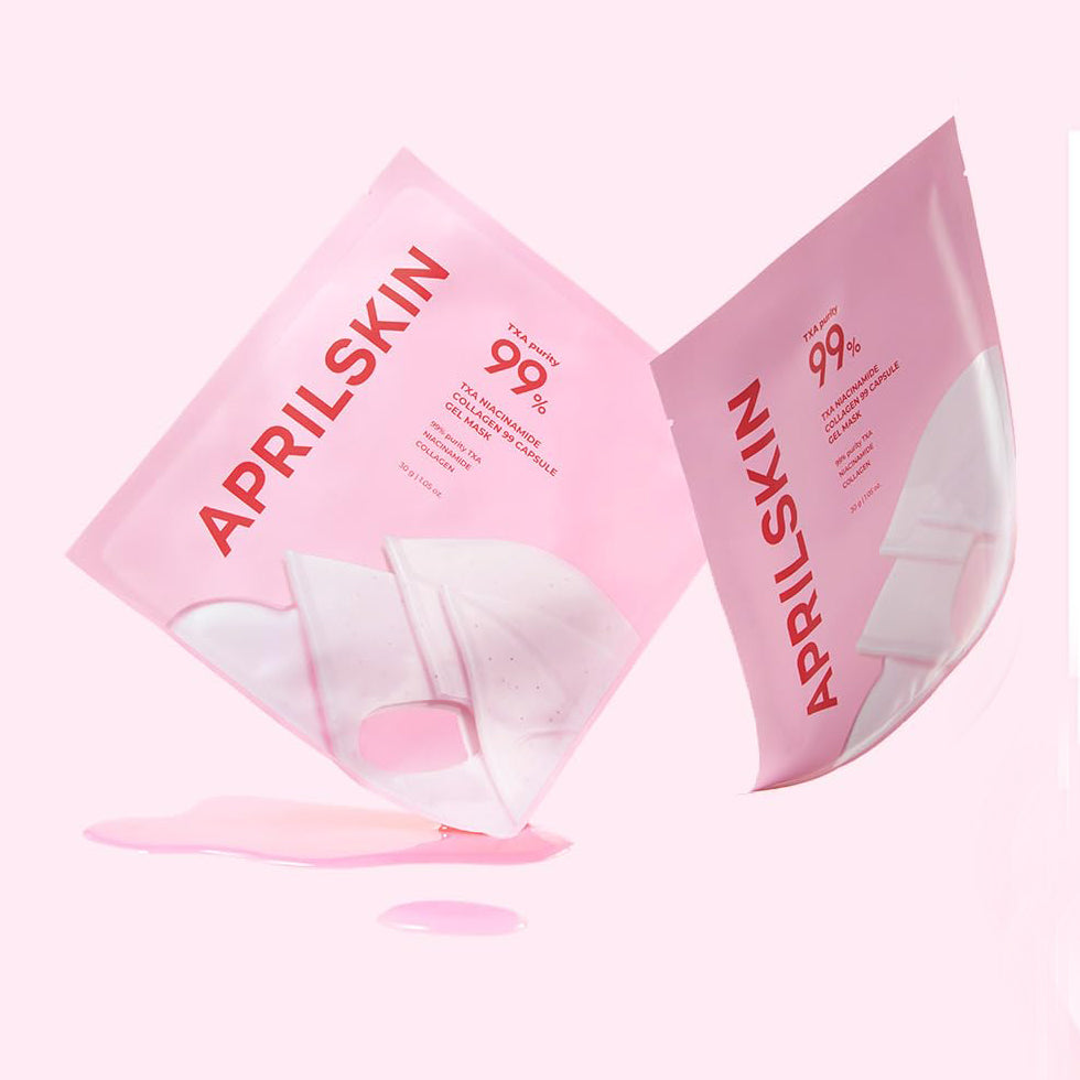 APRILSKIN TXA Niacinamide Collagen 99 Capsule Gel Mask 209g 4ea