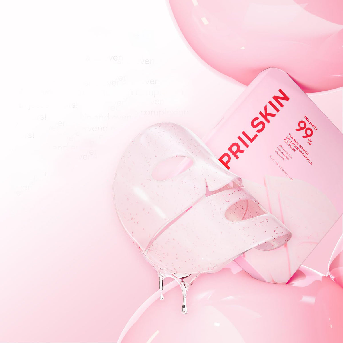 APRILSKIN TXA Niacinamide Collagen 99 Capsule Gel Mask 209g 4ea