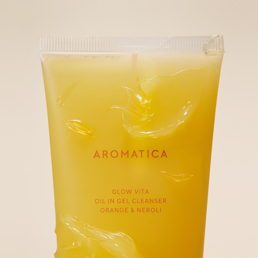 AROMATICA Glow Vita Oil-In Gel Cleanser Orange & Neroli 150ml