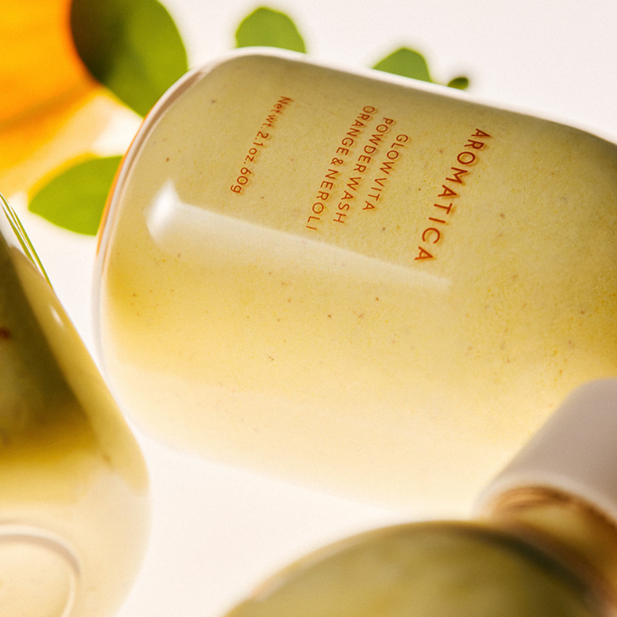 AROMATICA Glow Vita Powder Wash Orange & Neroli 60g