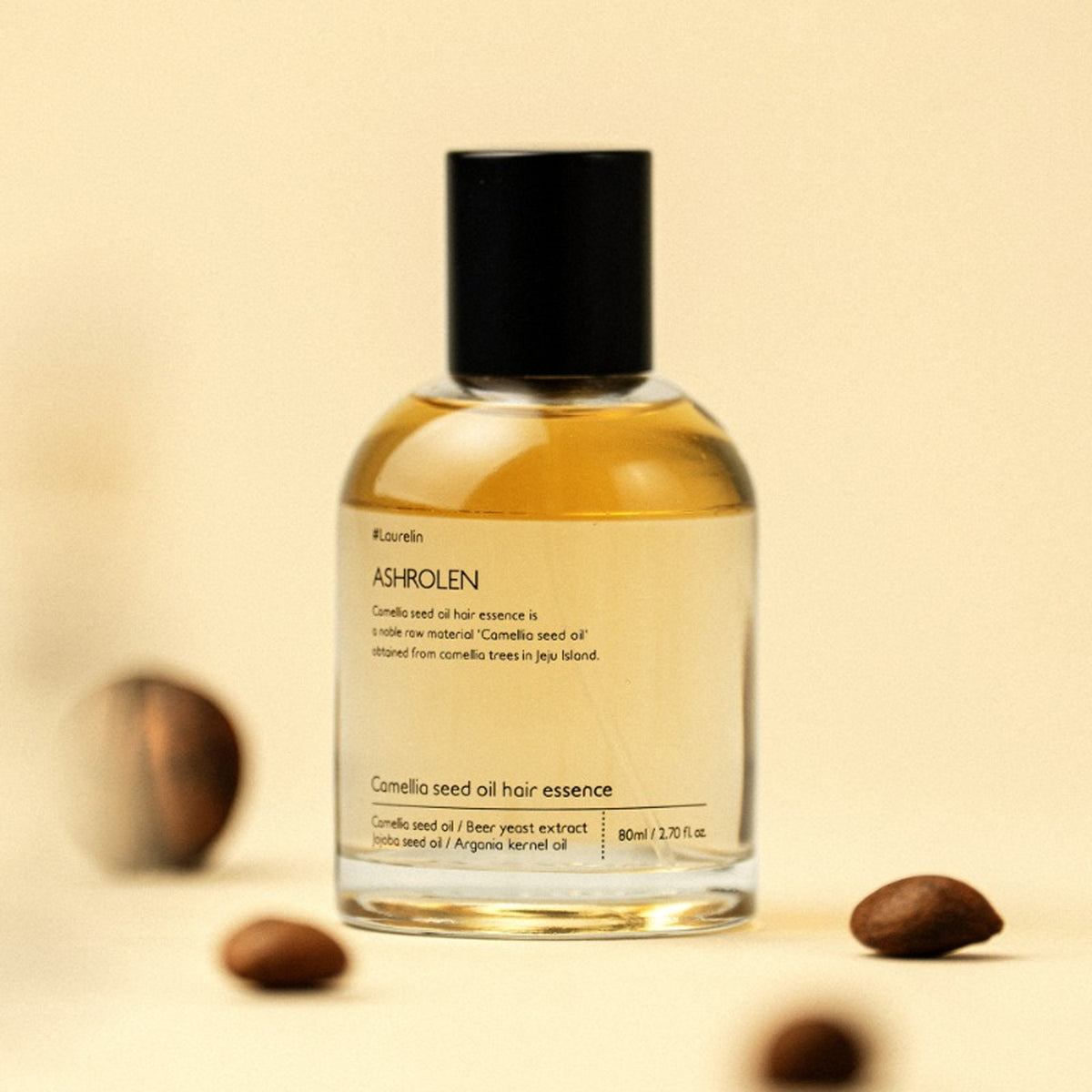 ASHROLEN Camellia Seed Oil Hair Essence 80ml