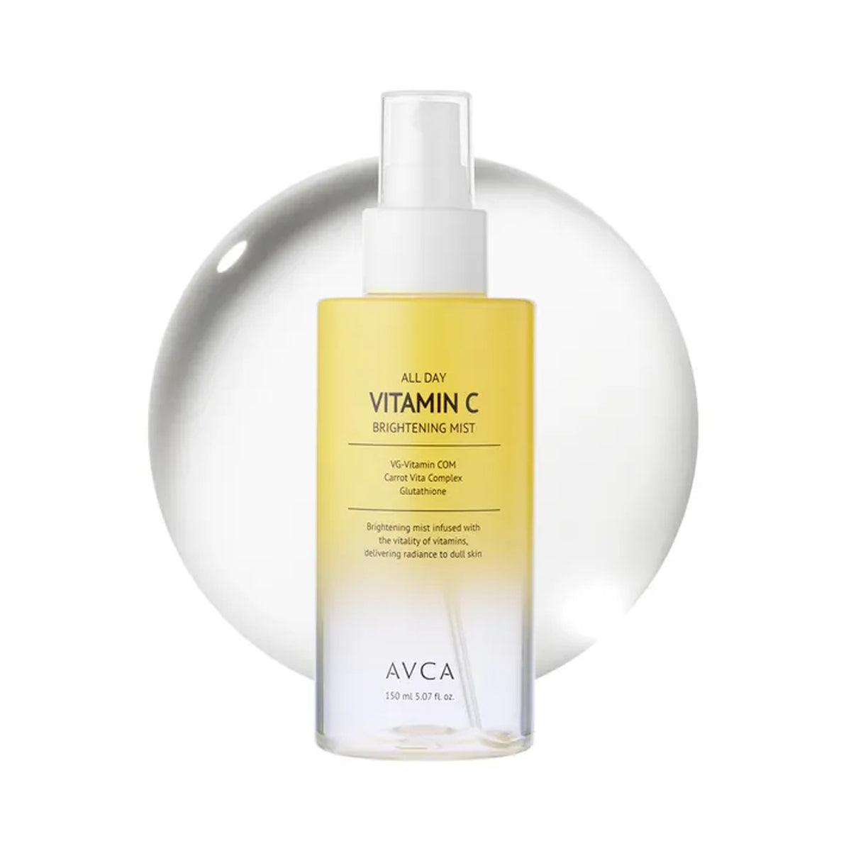 AVCA durante todo el día de vitamina C Brighting Mist 150ml
