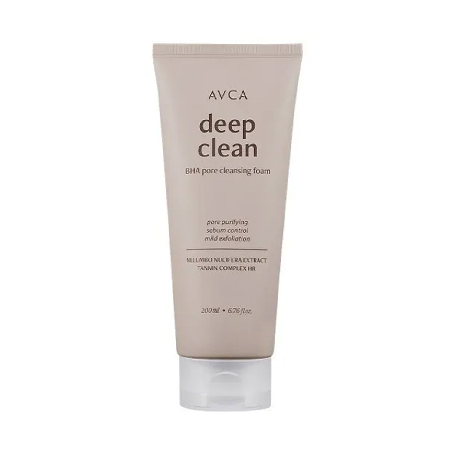 AVCA Deep Clean BHA Pore Cleansing Foam 200ml