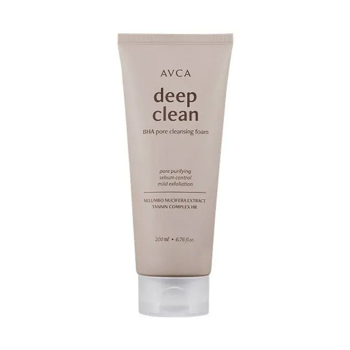 AVCA Deep Clean BHA Pore Cleansing Foam 200ml