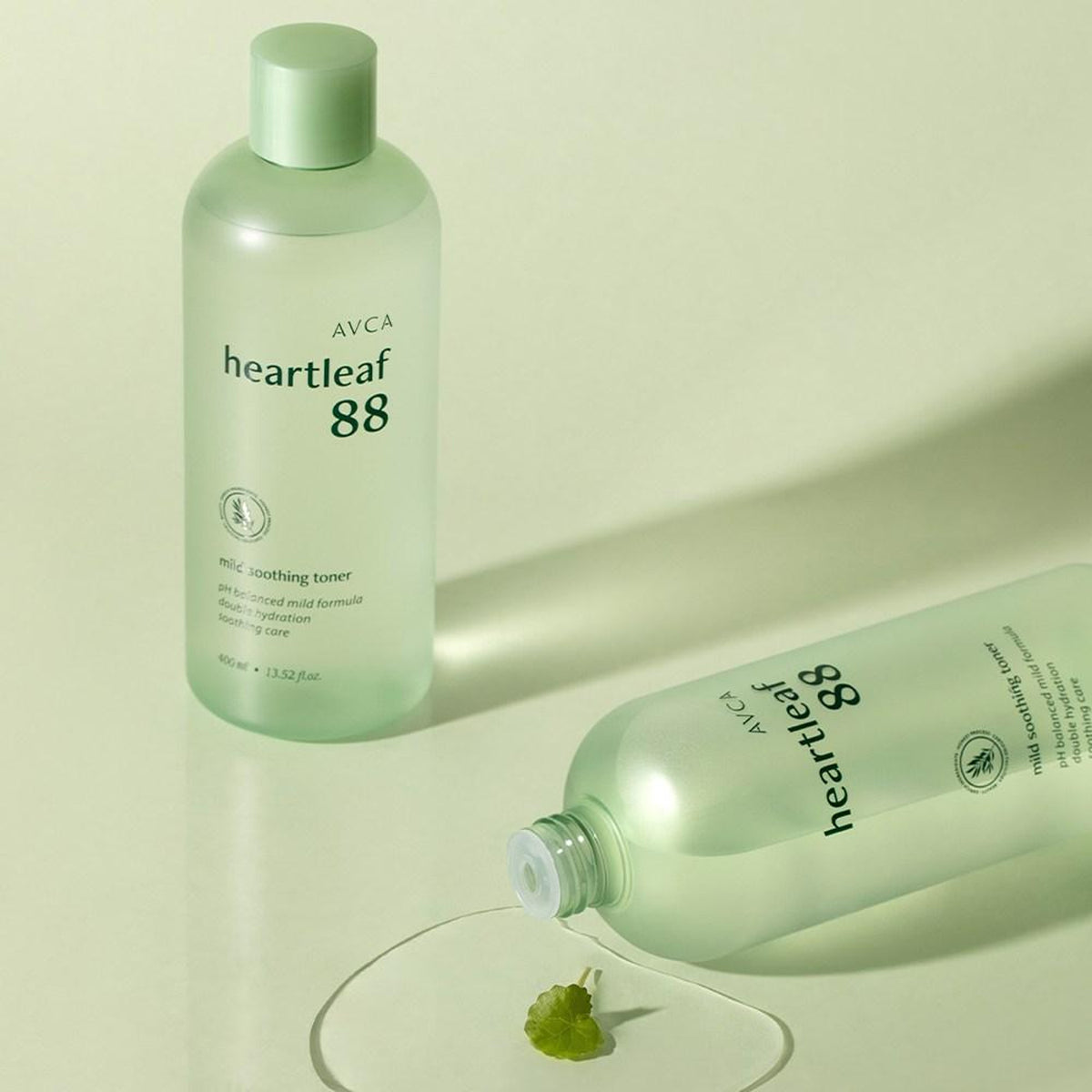 AVCA Heartleaf 88 Tóner suave y calmante 400ml