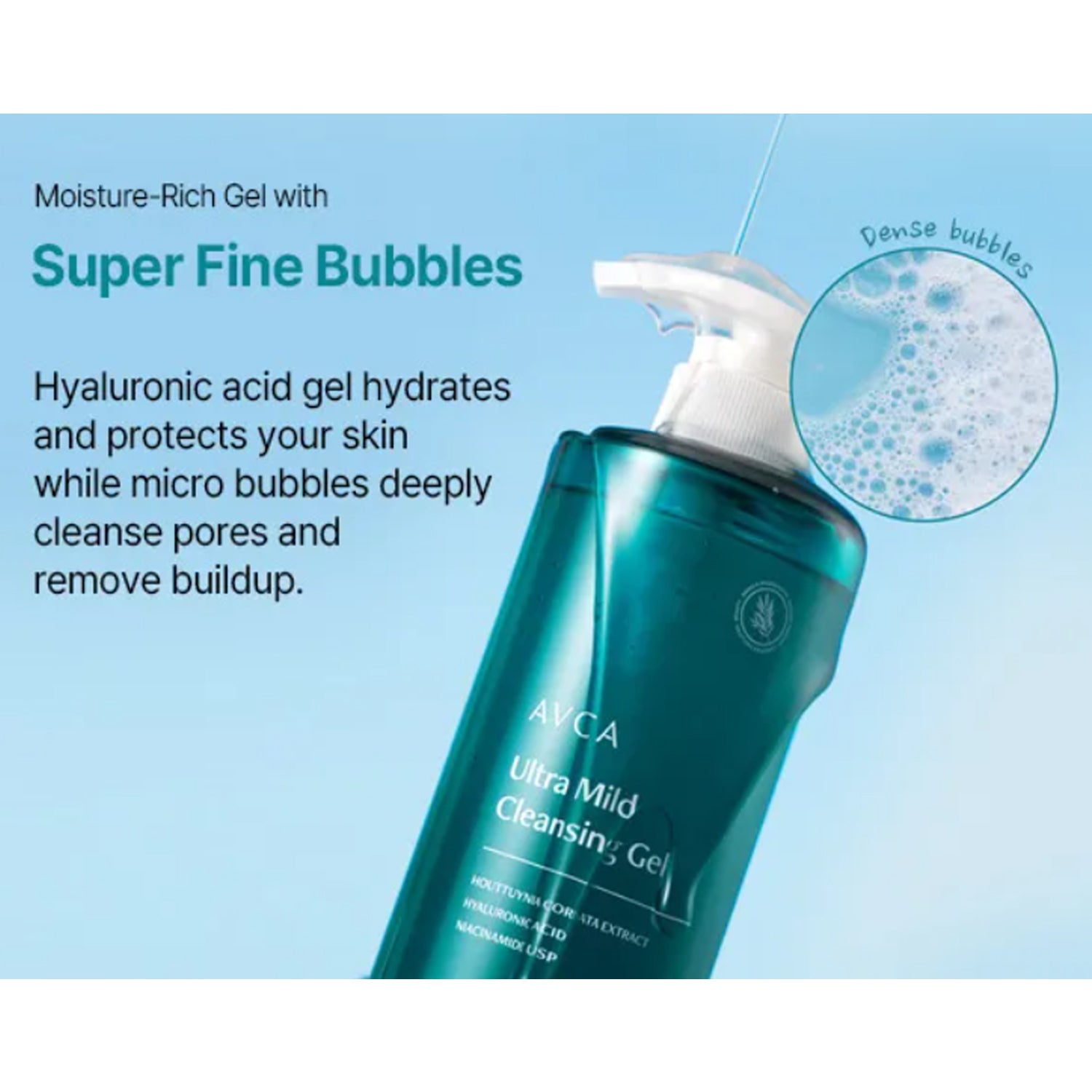 AVCA Ultra Mild Cleansing Gel 300ml | DODO SKIN – DODOSKIN