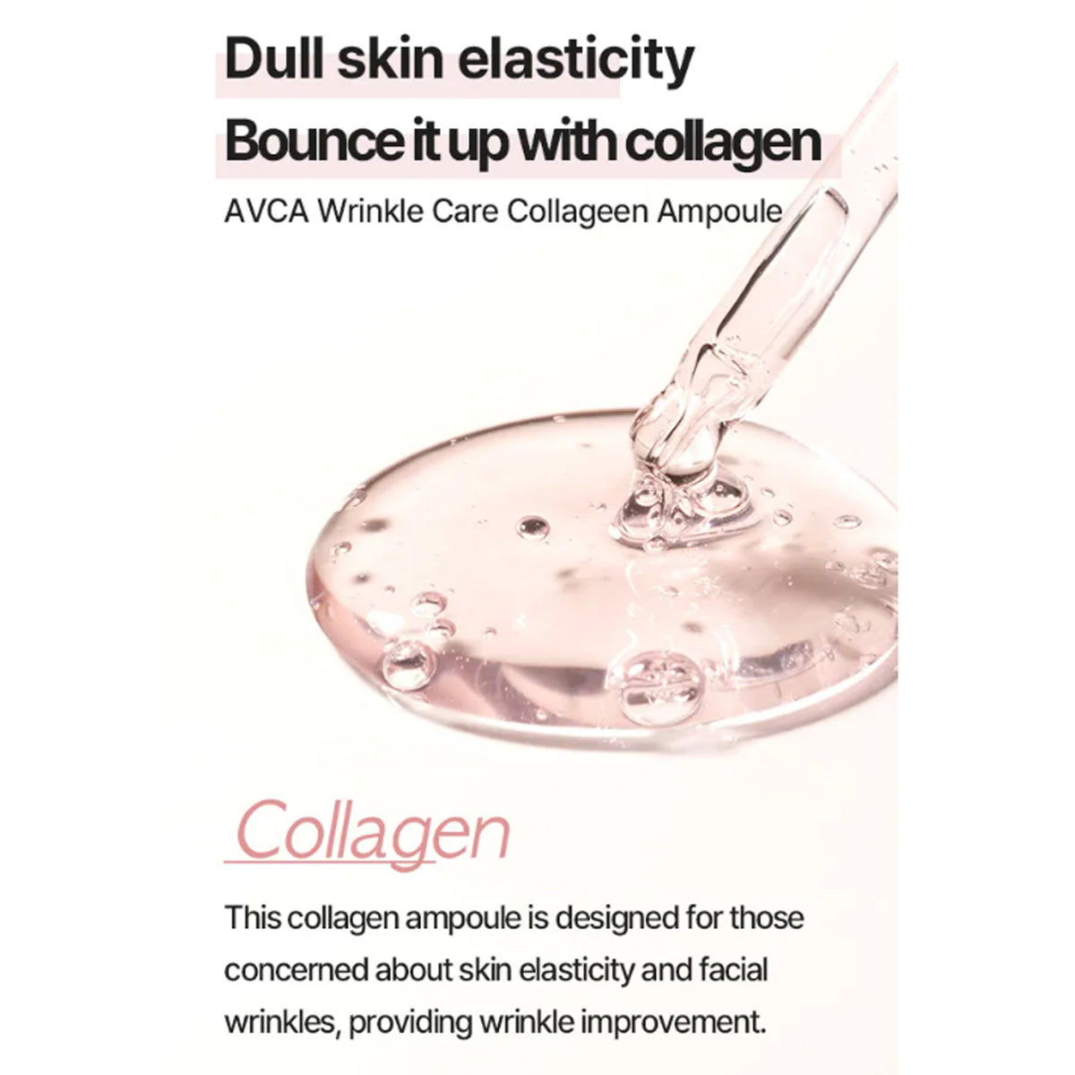 AVCA Wrinkle Care Collagen Ampoule 100ml