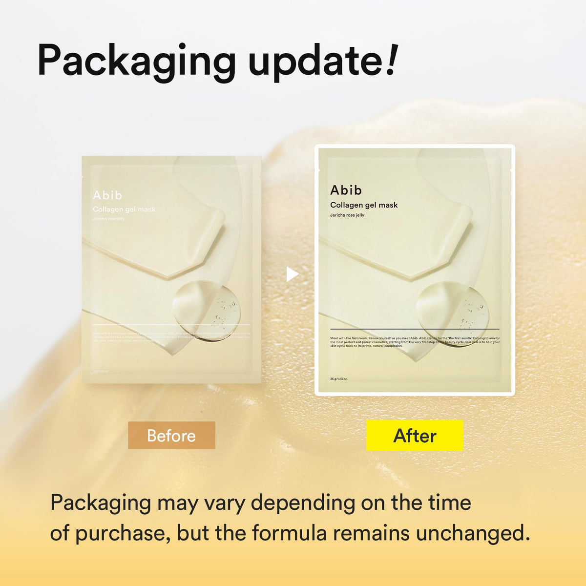 Abib Glow Collagen Mask Glutathione Film 4 Sheets