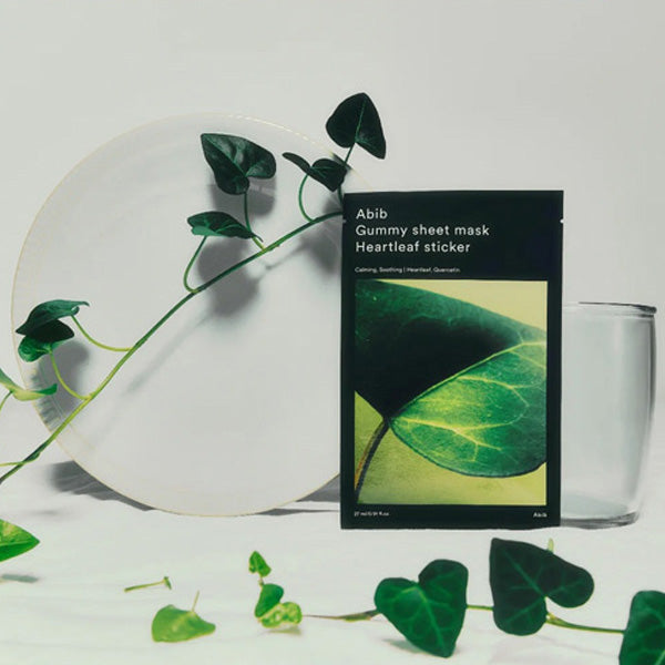 Abib Gummy Sheet Mask Heartleaf Sticker 27ml x 10ea