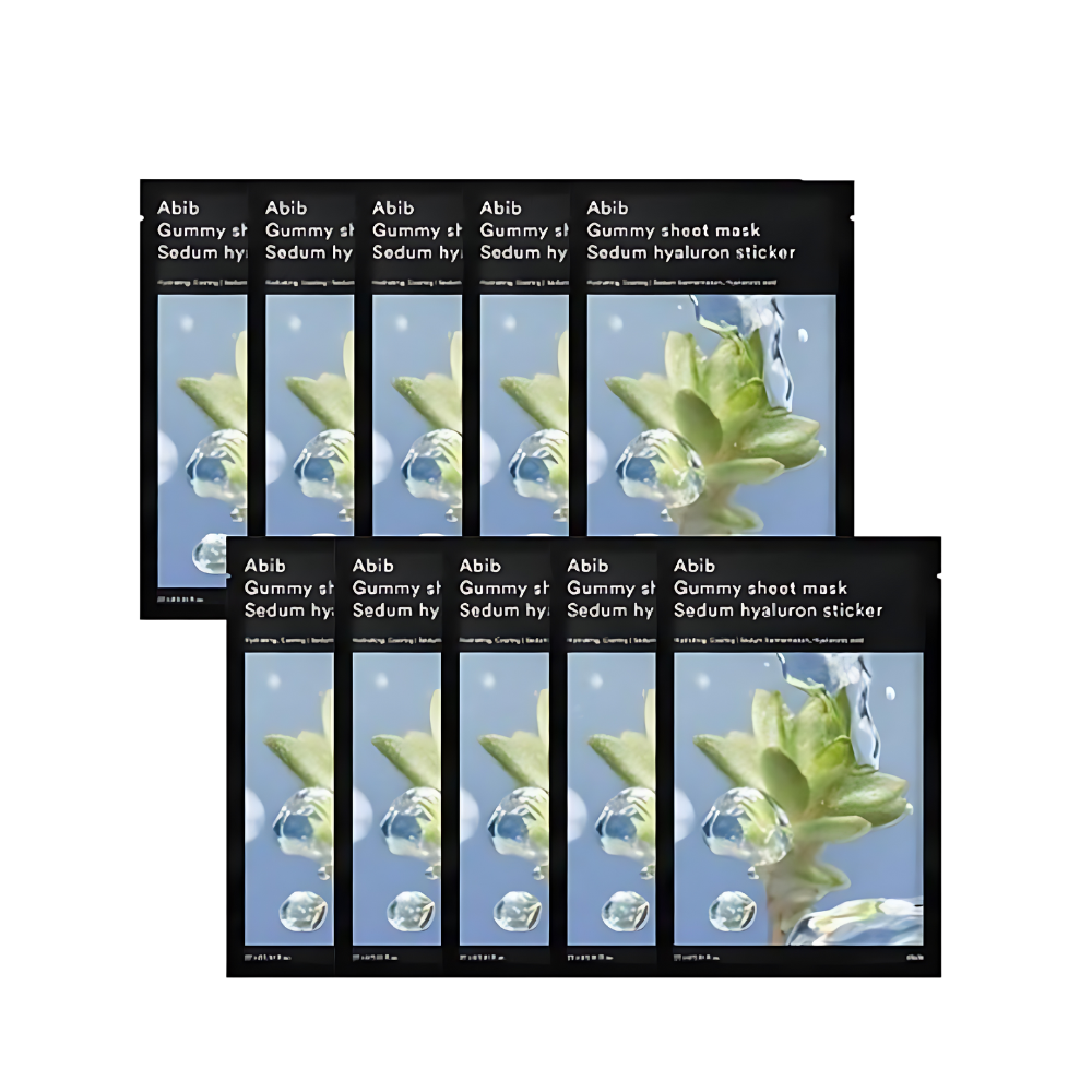 Abib Gummy Sheet Mask Sedum Hyaluron Sticker 270g*10ea