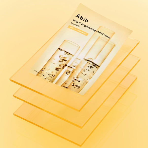 Abib Vita C Whitening Sheet Mask Essential Fit 27ml 1ea
