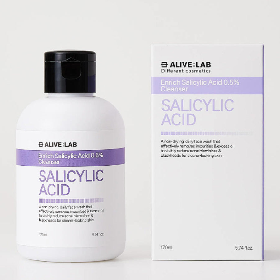 ALIVE:LAB Enrich Salicylic Acid 0.5% Cleanser 170ml