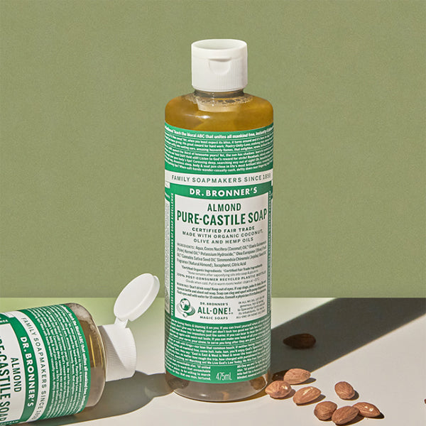 DR.BRONNER'S Almond Pure Castile Soap 475ml