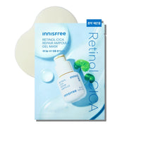 Innisfree Retinol Cica Blemish Ampoule Gel Mask 23ml 6 Sheets