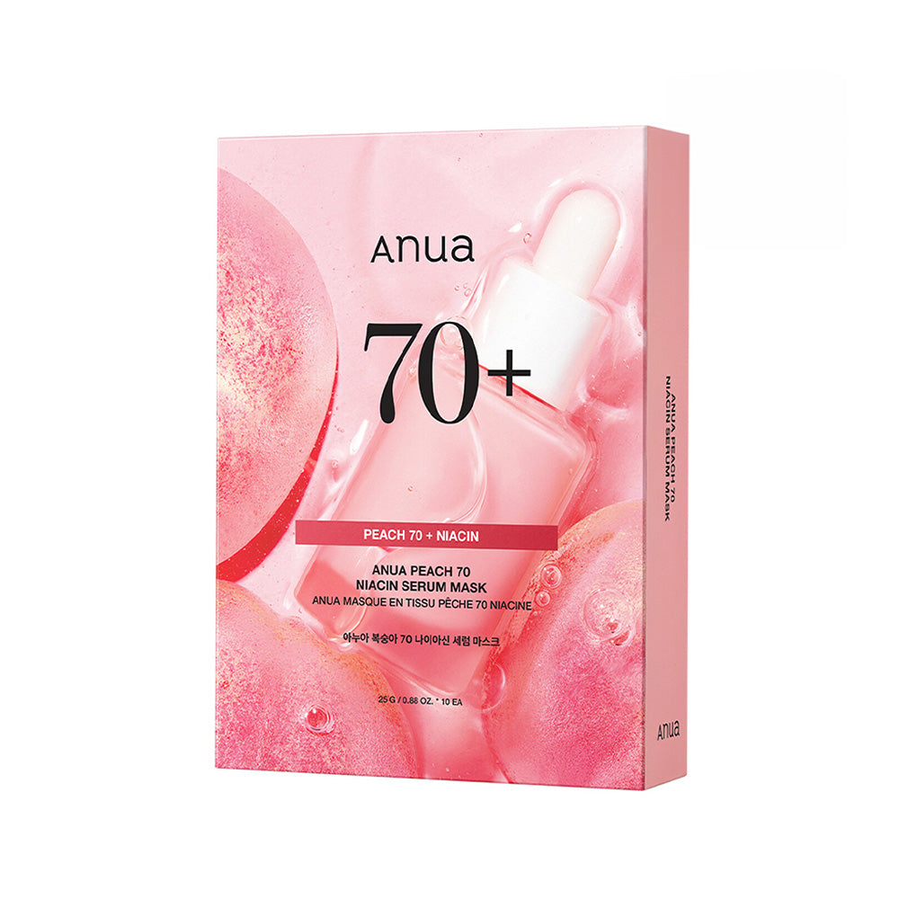 Anua Peach 70 + Niacin Serum Mask Sheet 10ea | DODO SKIN – DODOSKIN