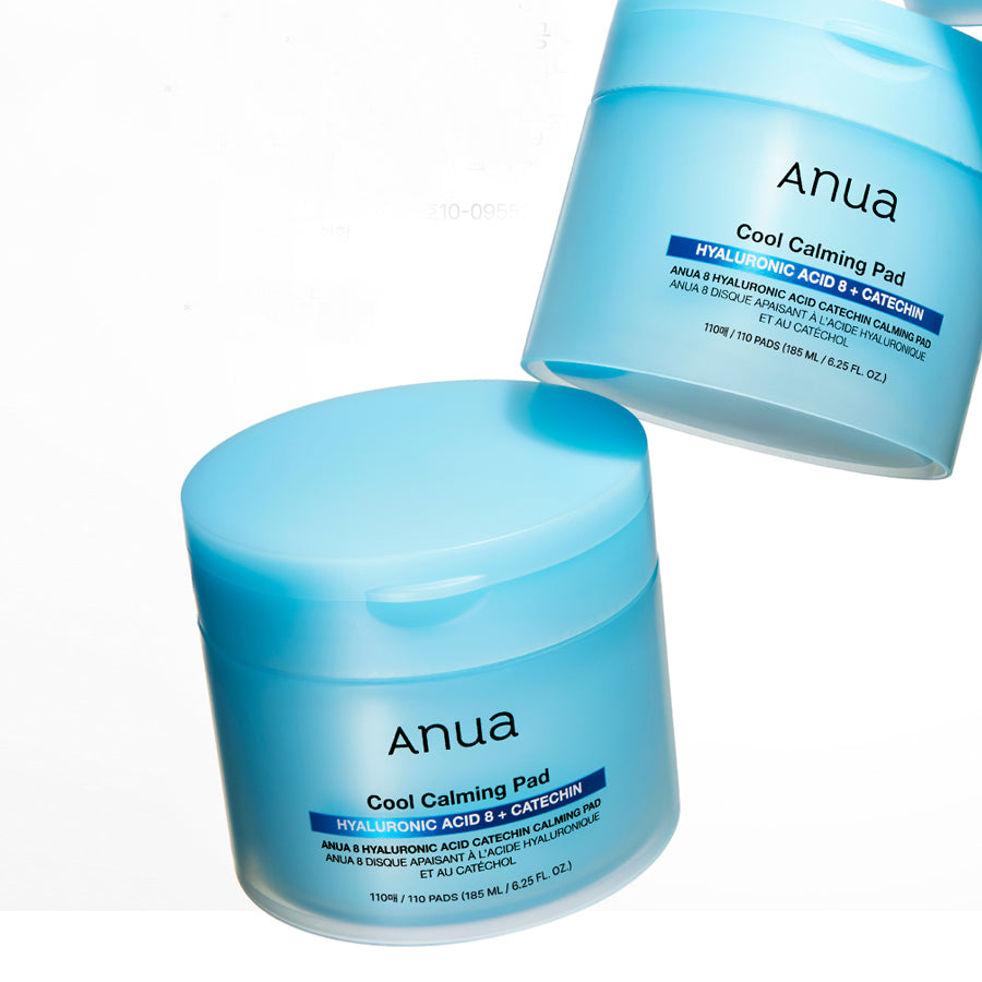 Anua 8 Hyaluronic Acid Catechin Calming Pad 110pads 185ml