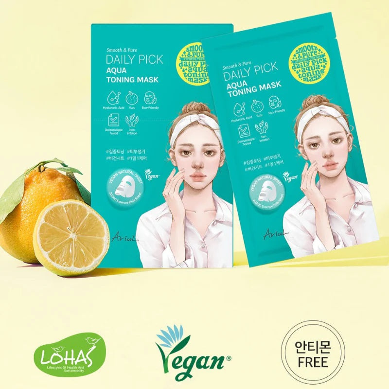 Ariul Smooth & Pure Daily Pick Aqua Toning Mask 20ml