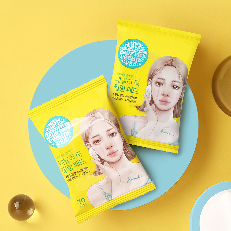 Ariul Stress Relieving Daily Pick Peeling Pad 75g 30sheets
