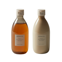 Aromatica Embrace Body Wash/Lotion in Neroli & Patchouli, 500ml bottle, perfect for a refreshing and soothing shower experience.