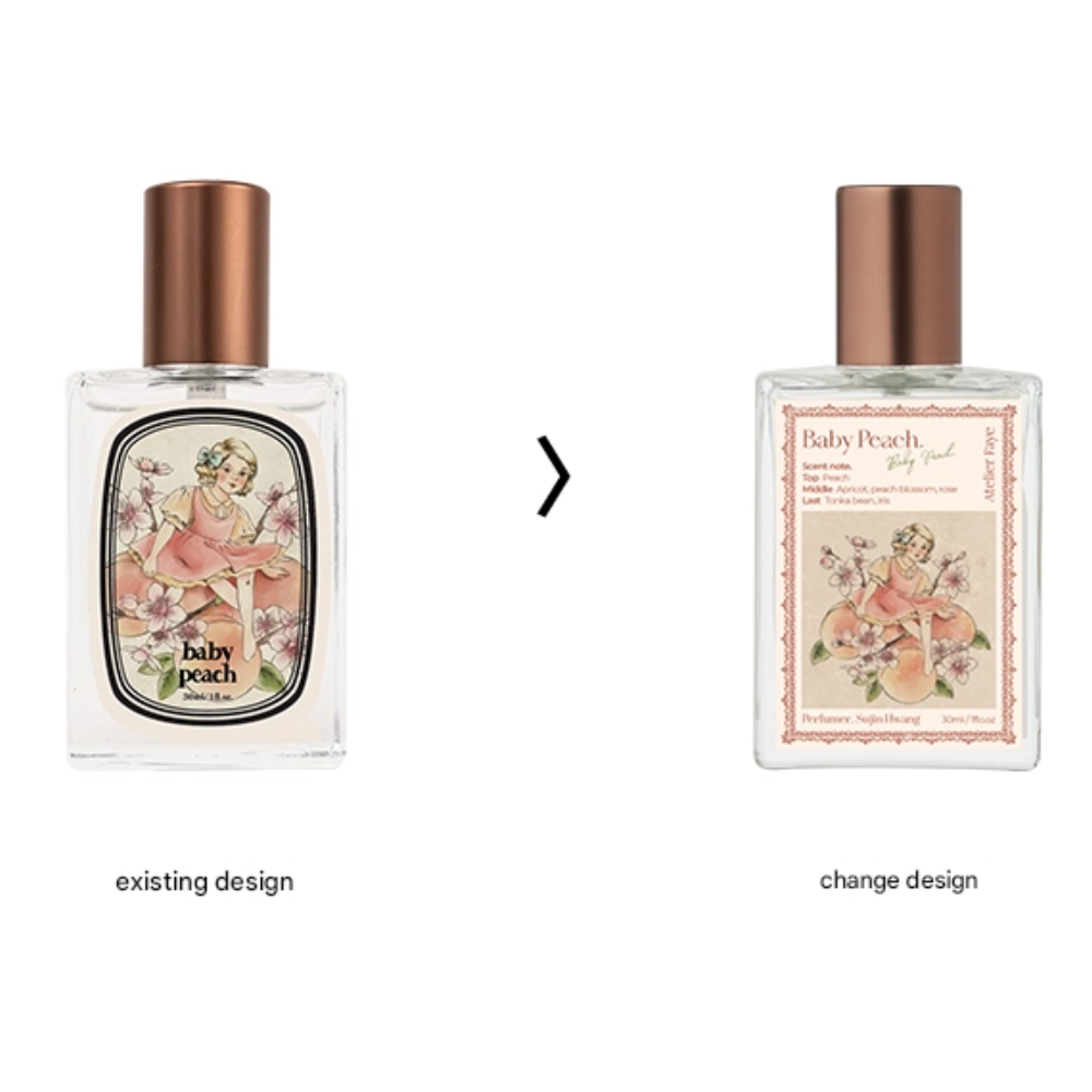 Atelier Faye Perfume 30ml #Baby Peach