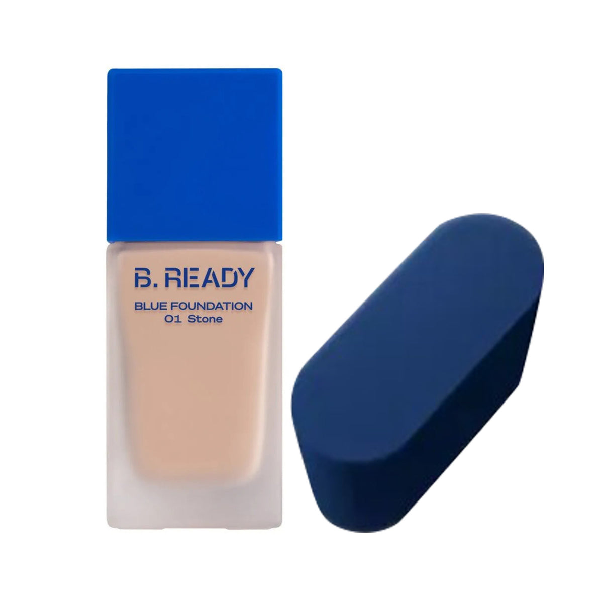 B.READY Blue Foundation SPF27 PA++ 35ml + Puff 5 colors