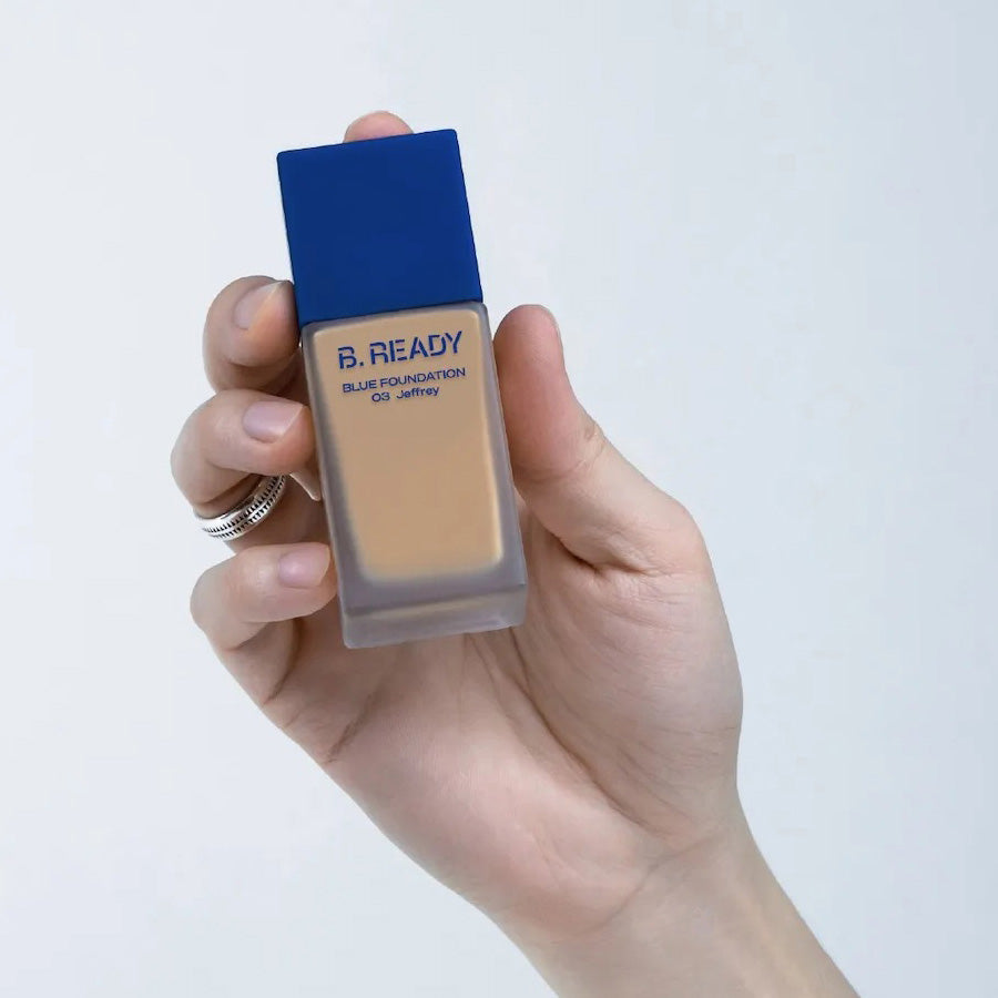 B.READY Blue Foundation SPF27 PA++ 35ml + Puff 5 colors