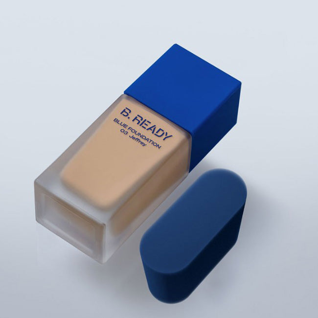 B.READY Blue Foundation SPF27 PA++ 35ml + Puff 5 colors