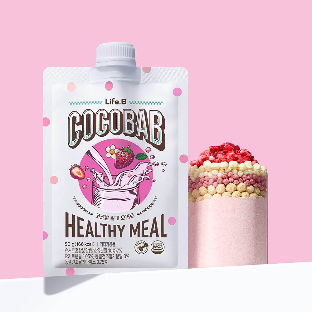 LifeB Cocobab Protein Shake Strawberry Yogurt 50g x 7ea