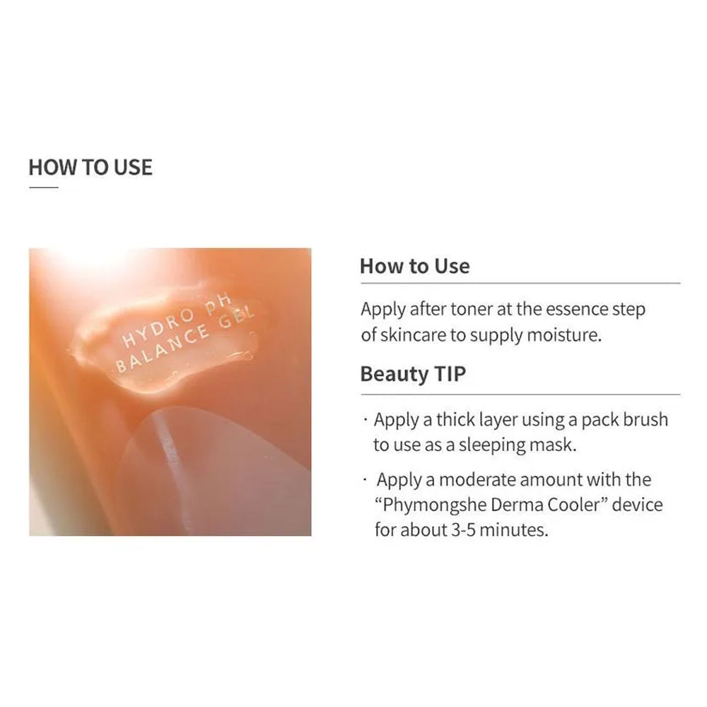 PHYMONGSHE Hydro pH Balance Gel Jumbo 500ml - DODOSKIN