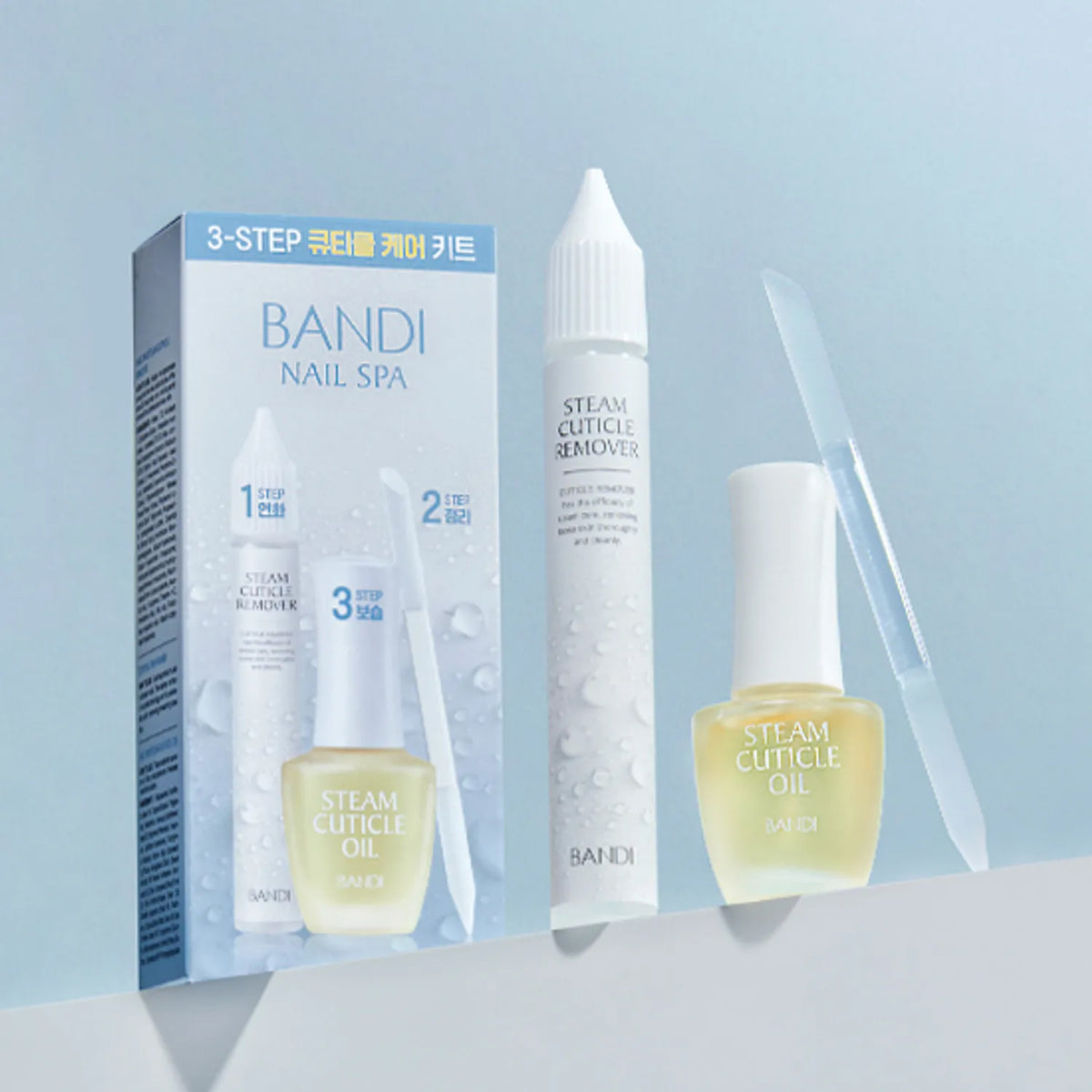 BANDI Steam Cuticle 3-Step Care Set