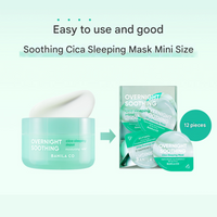 [Deal] BANILA CO Overnight Soothing Cica Sleeping Mask Travel Kit (4g × 12ea)