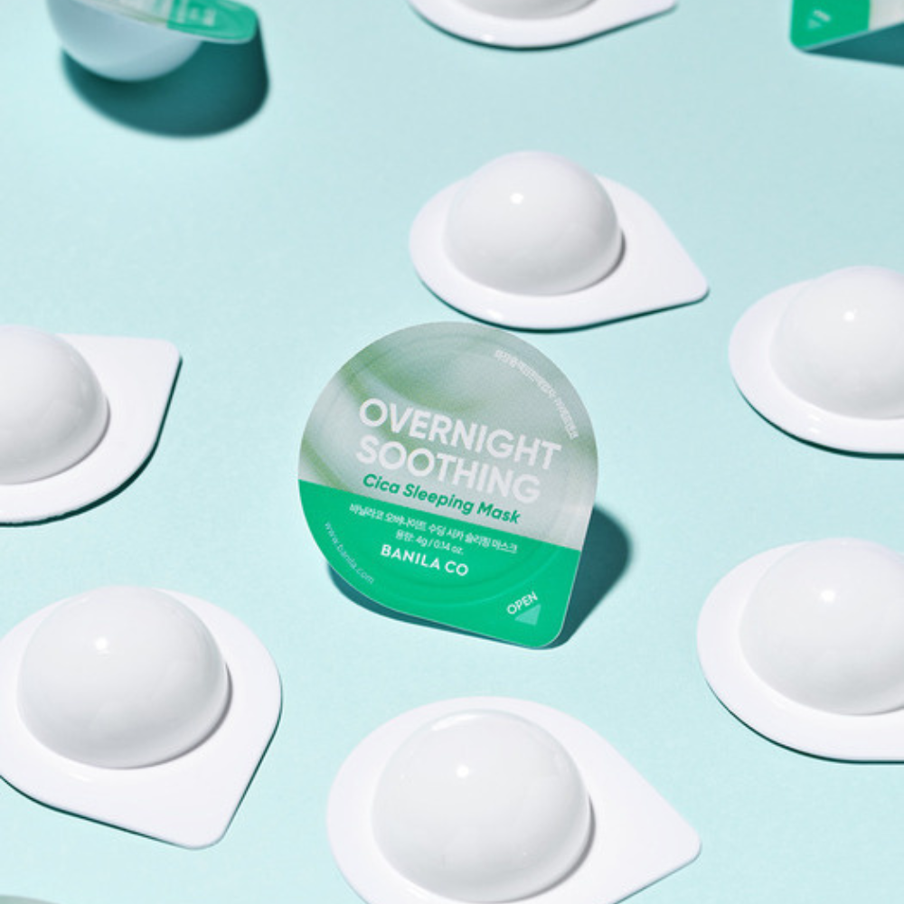 [Deal] BANILA CO Overnight Soothing Cica Sleeping Mask Travel Kit (4g × 12ea)