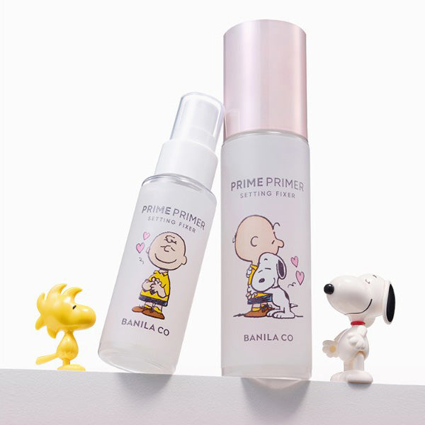 BANILA CO Snoopy Edition Prime Primer Configuración Fixer 100ml