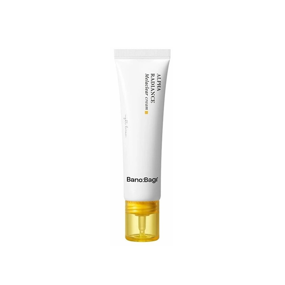 BANOBAGI Alpha Radiance Melaclear Cream (Tube Type)