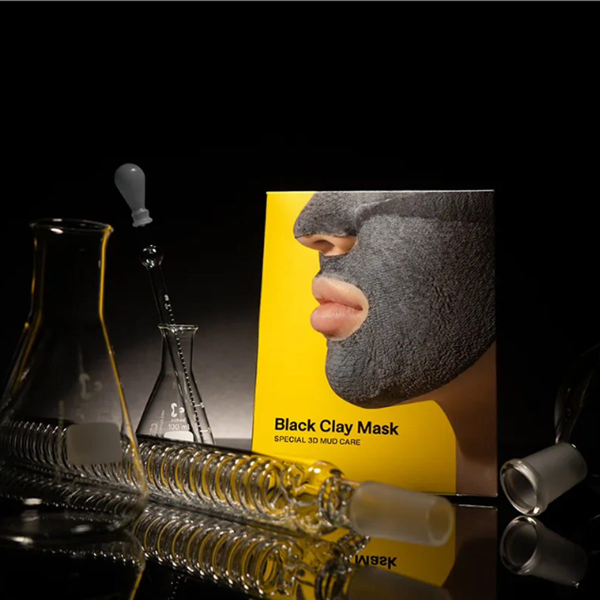 BARULAB Black Clay Mask Set