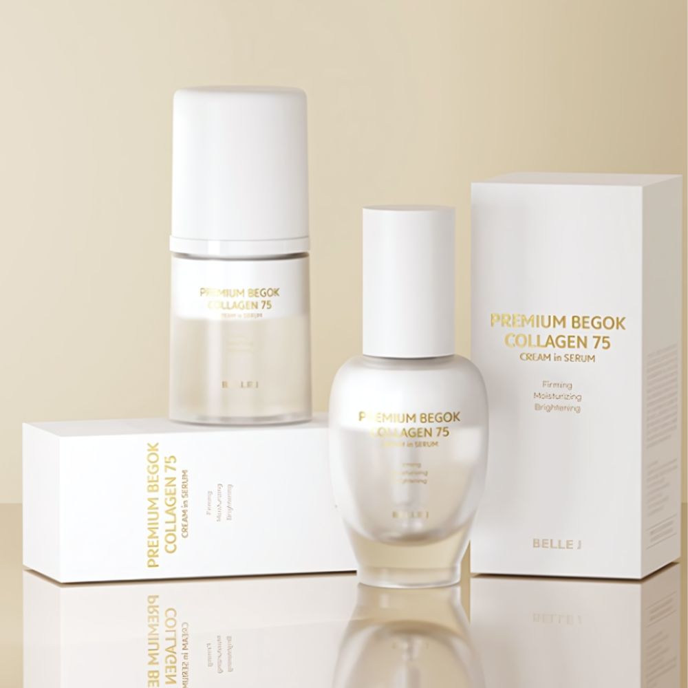 BELLE J Premium Begok Collagen 75 Cream in Serum 50ml (2 Types