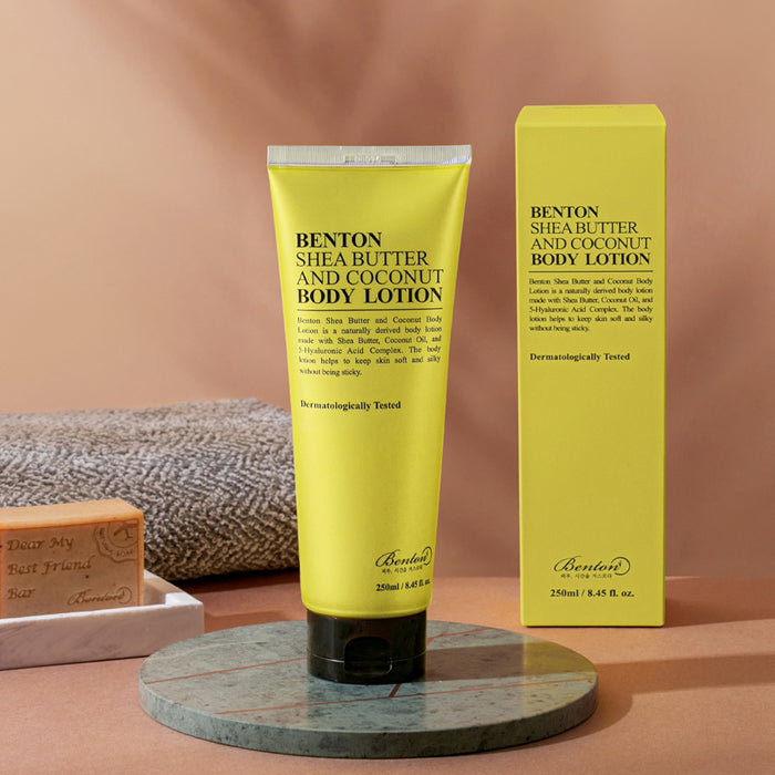 BENTON Shea Butter And Coconut Body Lotion 250ml